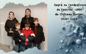 Segré au rendez-vous du Festival -1800 de Château Gontier Hiver 2026