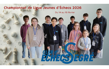 Segré bien représenté aux Championnats de Ligue Jeunes