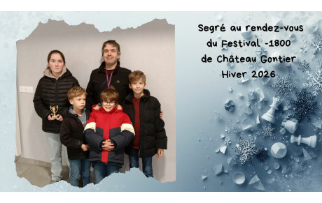 Segré au rendez-vous du Festival -1800 de Château Gontier Hiver 2026